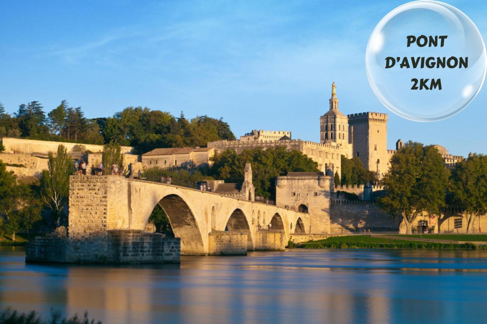Le Cosy Du Gal, A 2 Pas Du Palais Des Papes Parking Gratuit Securise Lejlighed Avignon Eksteriør billede